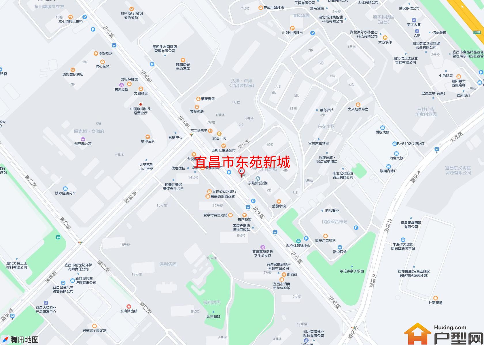 东苑新城小区 - 户型网 东苑新城小区 - 户型网
