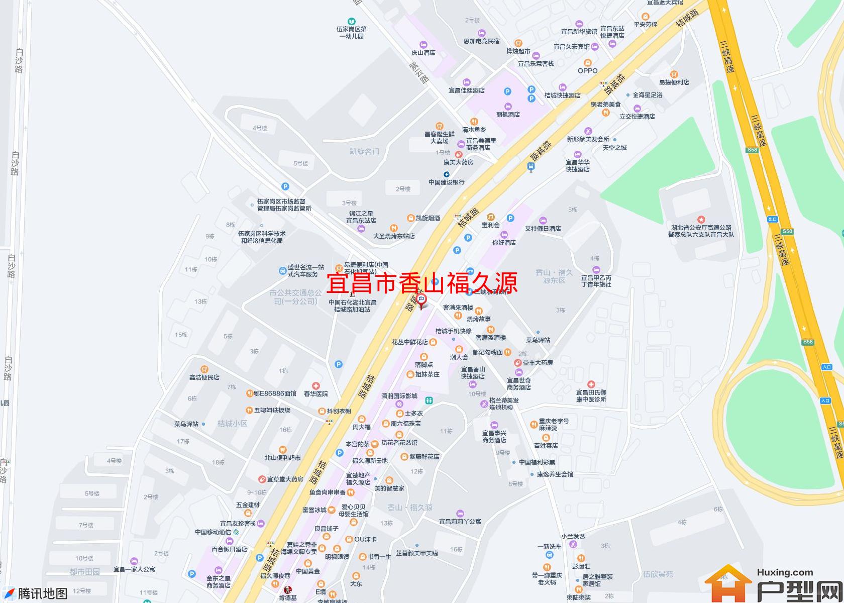 香山福久源小区 - 户型网