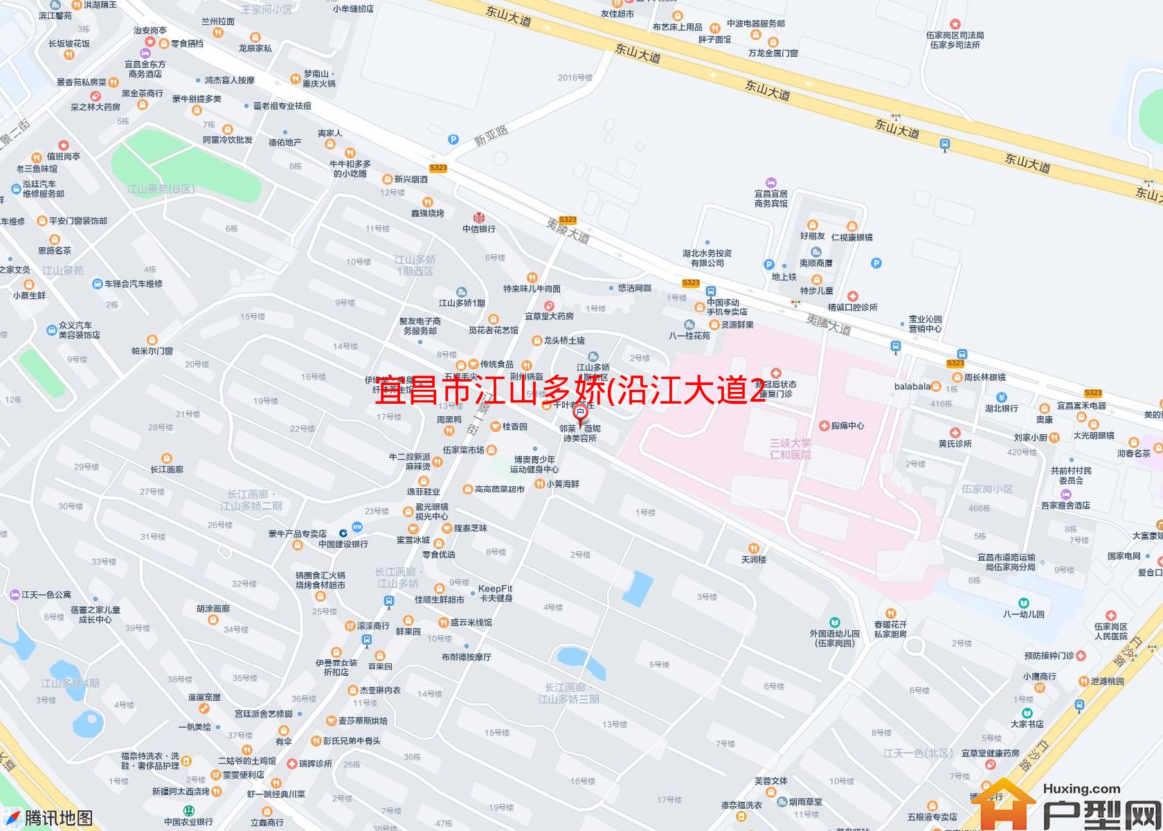 江山多娇(沿江大道218号)小区 - 户型网