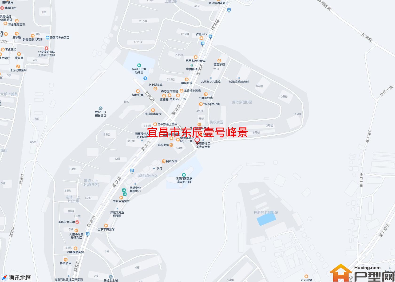东辰壹号峰景小区 - 户型网