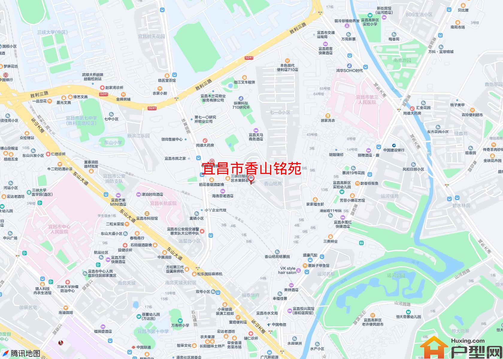 香山铭苑小区 - 户型网