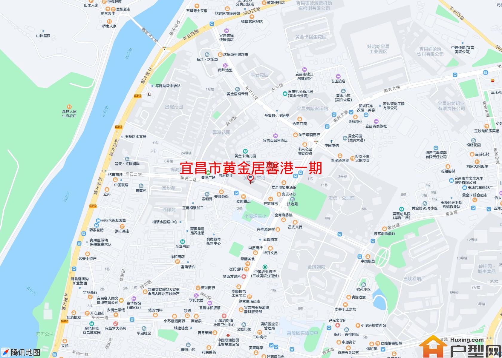 黄金居馨港一期小区 - 户型网