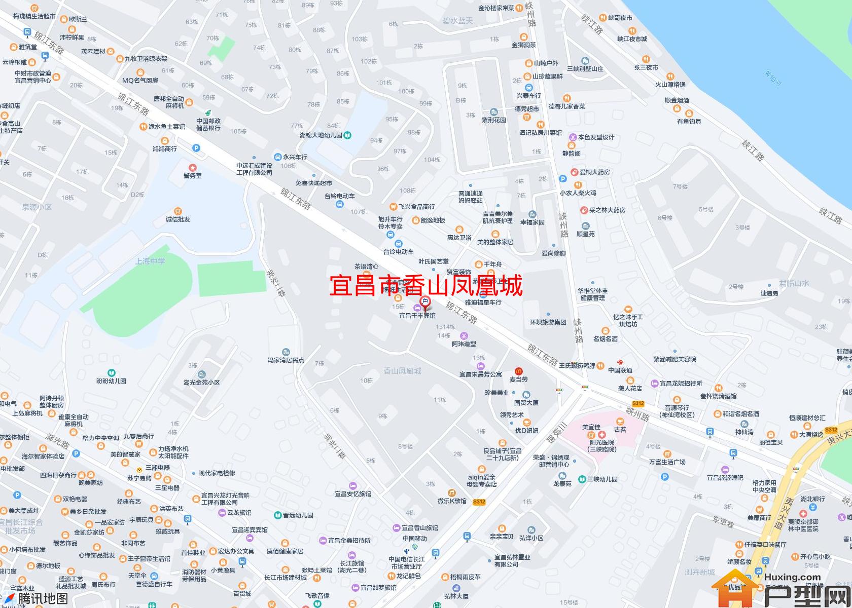 香山凤凰城小区 - 户型网