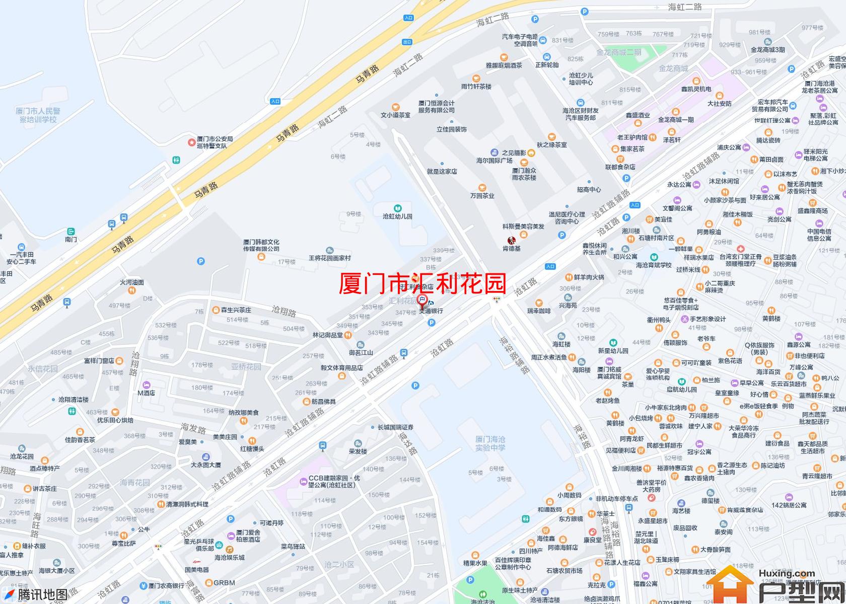 汇利花园小区 - 户型网