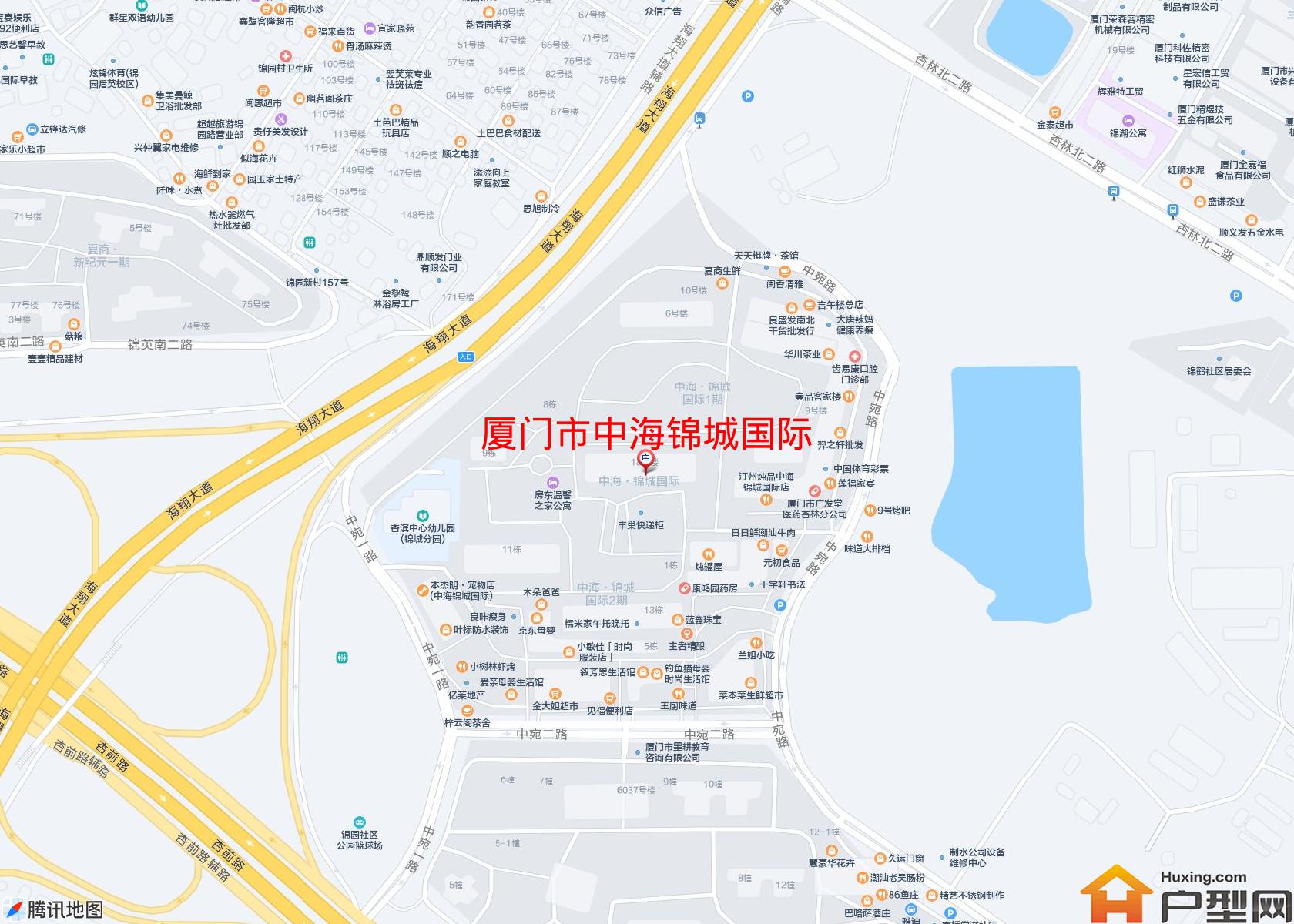 中海锦城国际小区 - 户型网