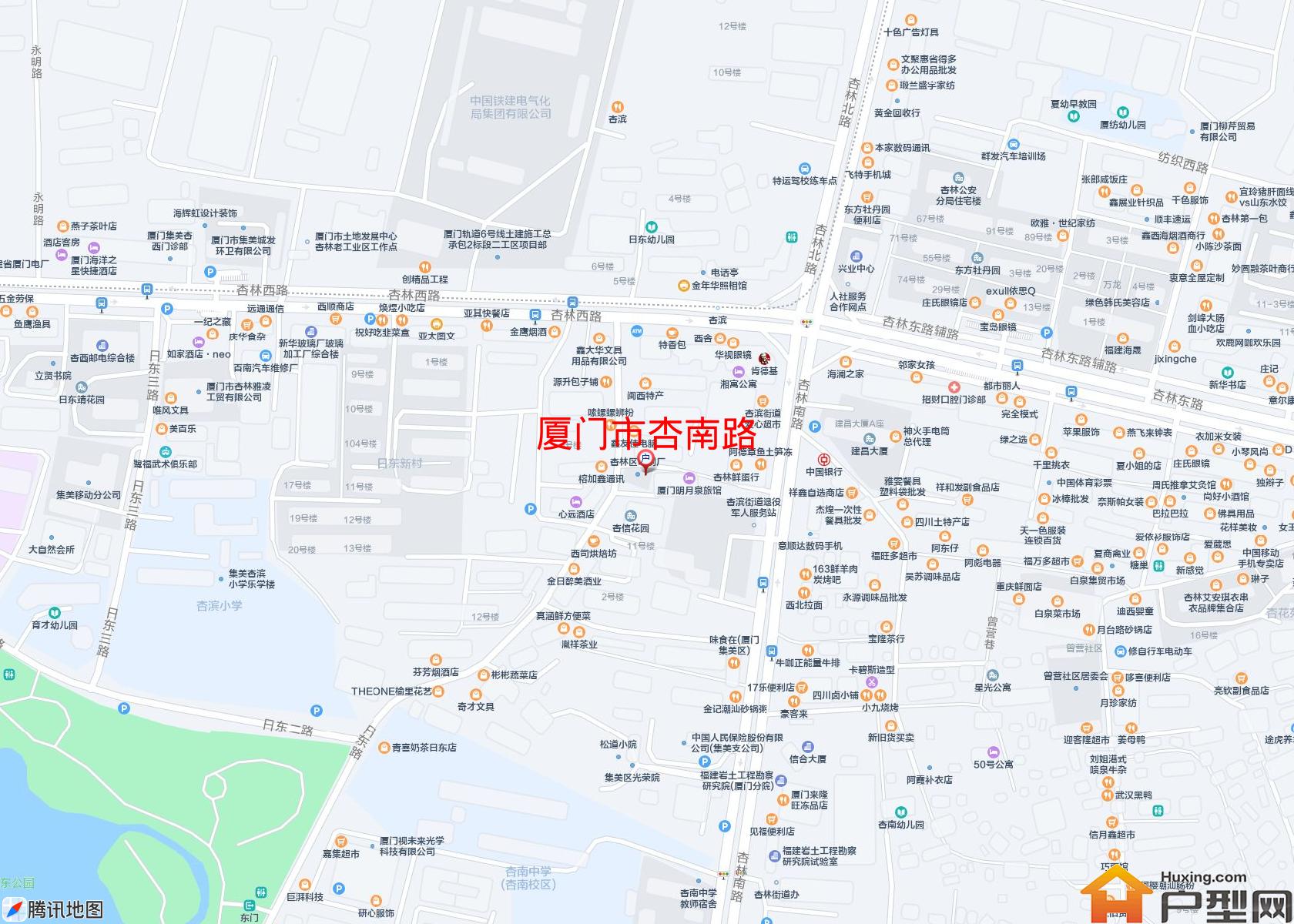 杏南路小区 - 户型网