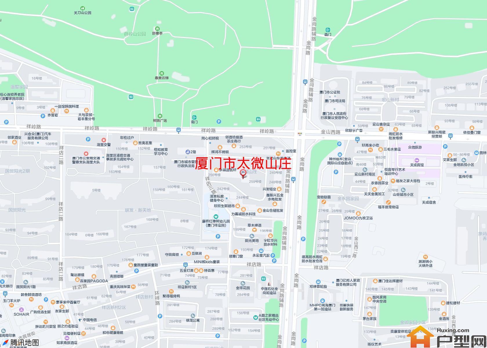 太微山庄小区 - 户型网