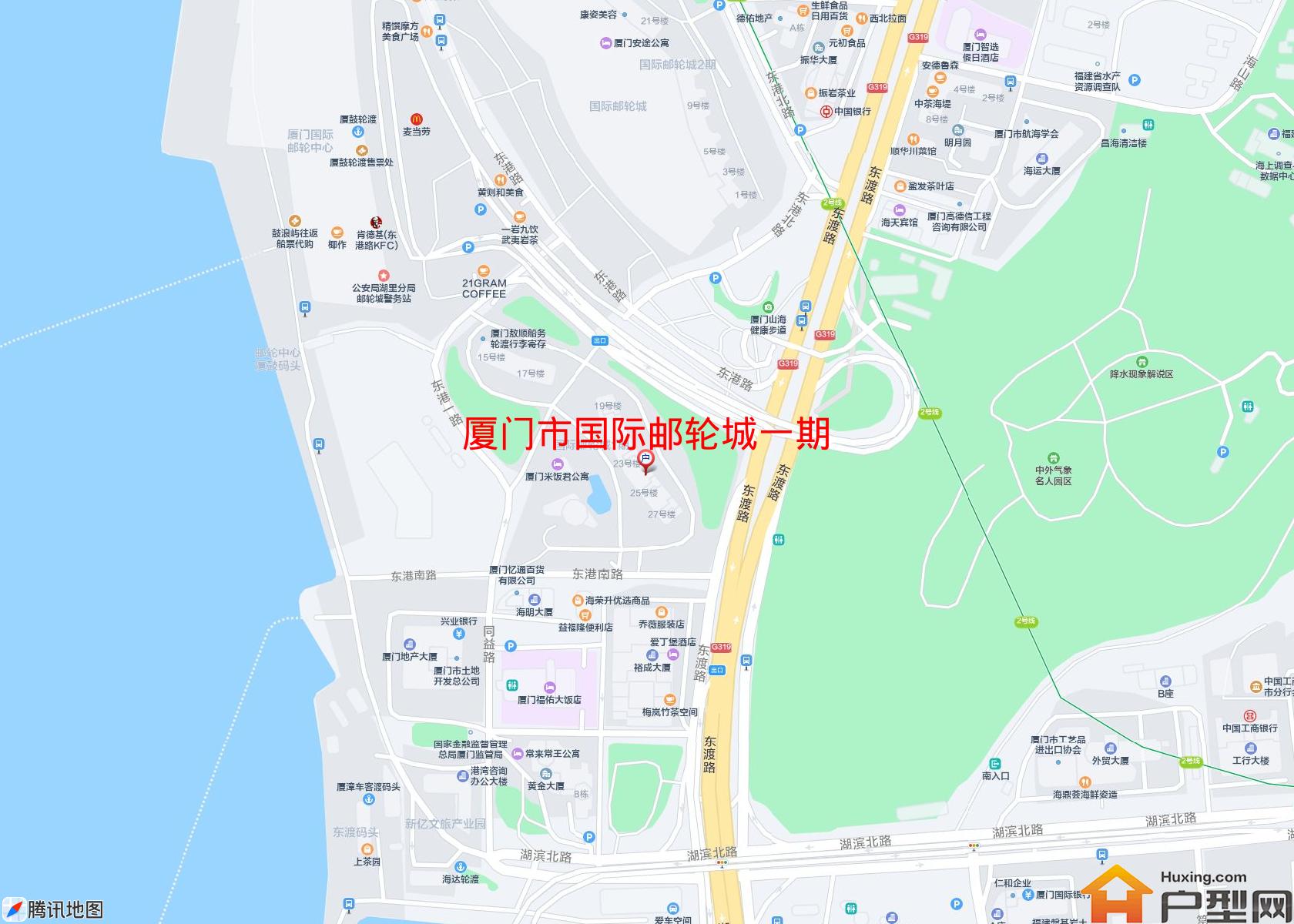 国际邮轮城一期小区 - 户型网