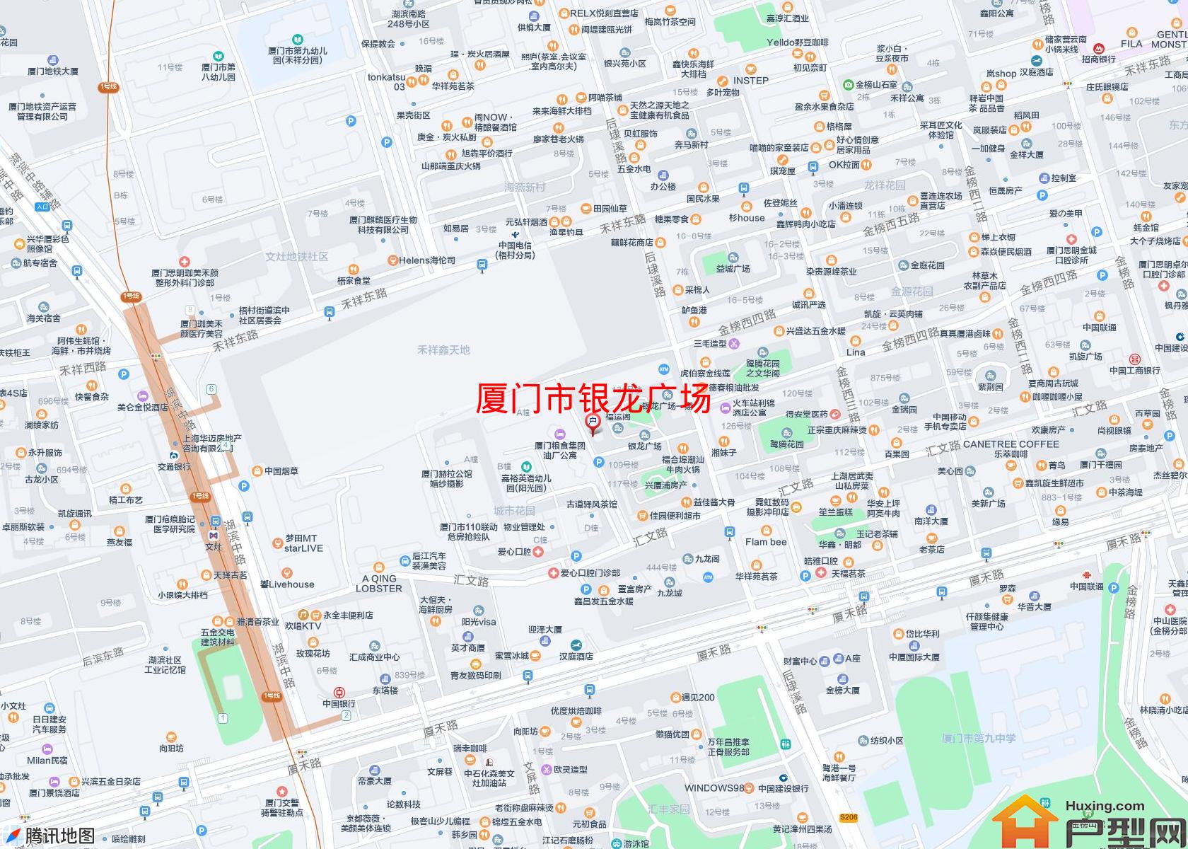 银龙广场小区 - 户型网