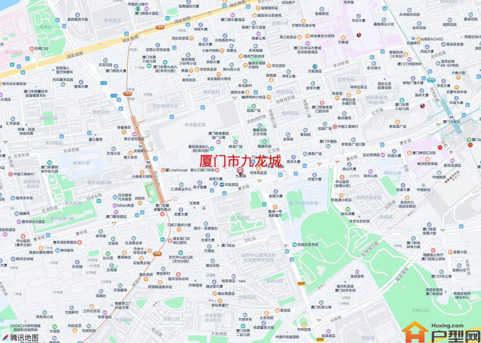 九龙城小区 - 户型网