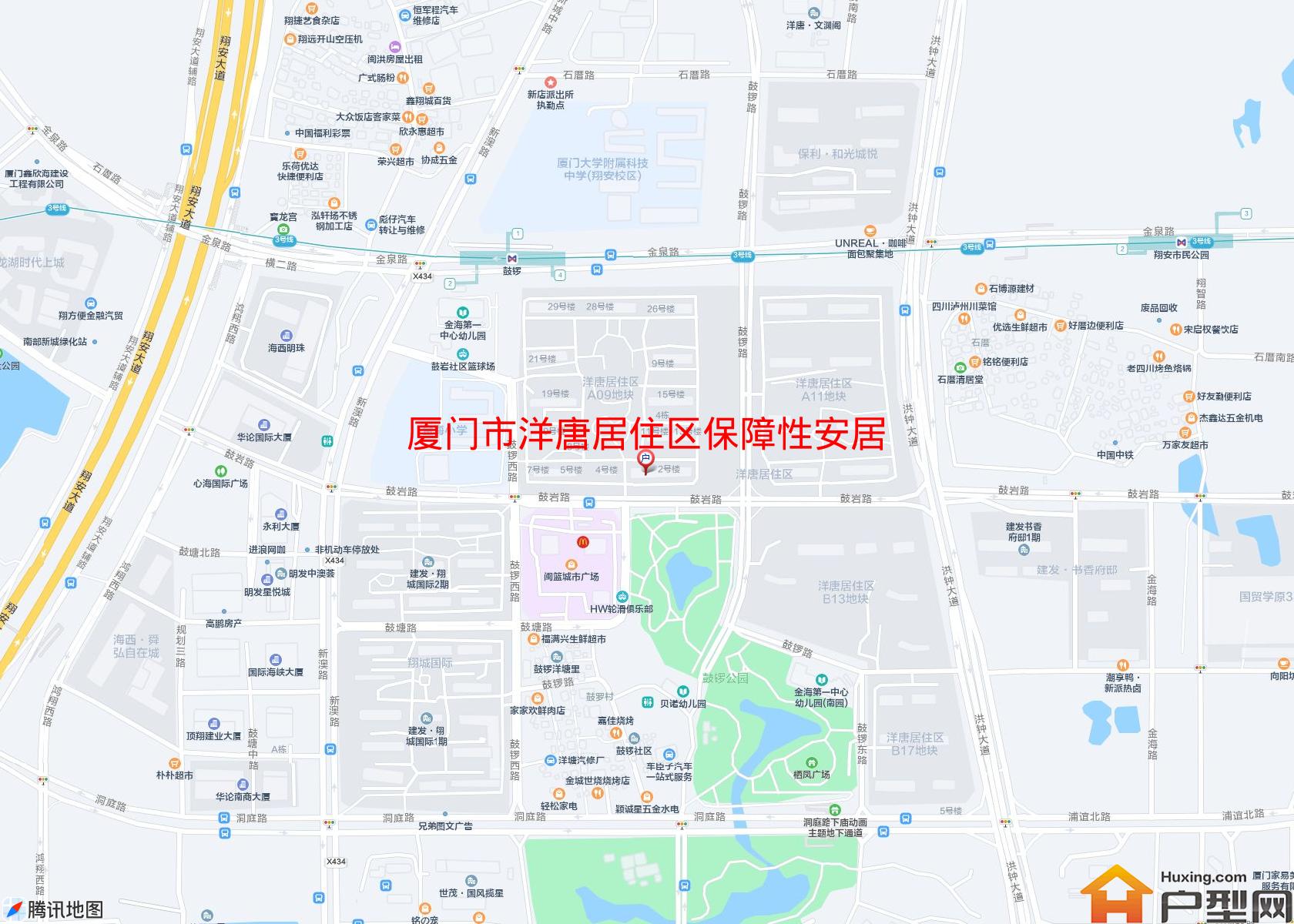 洋唐居住区保障性安居房小区 - 户型网