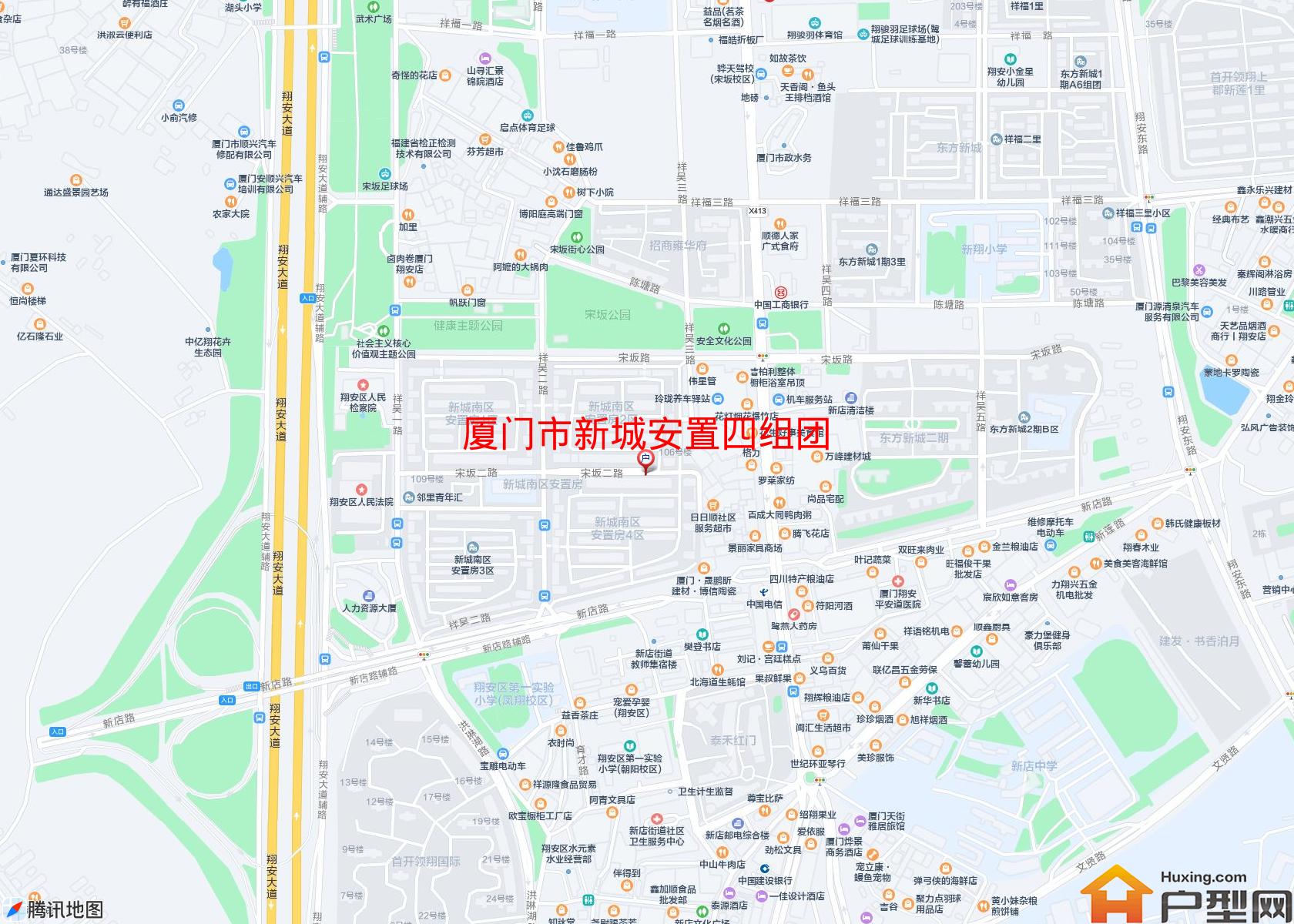 新城安置四组团小区 - 户型网