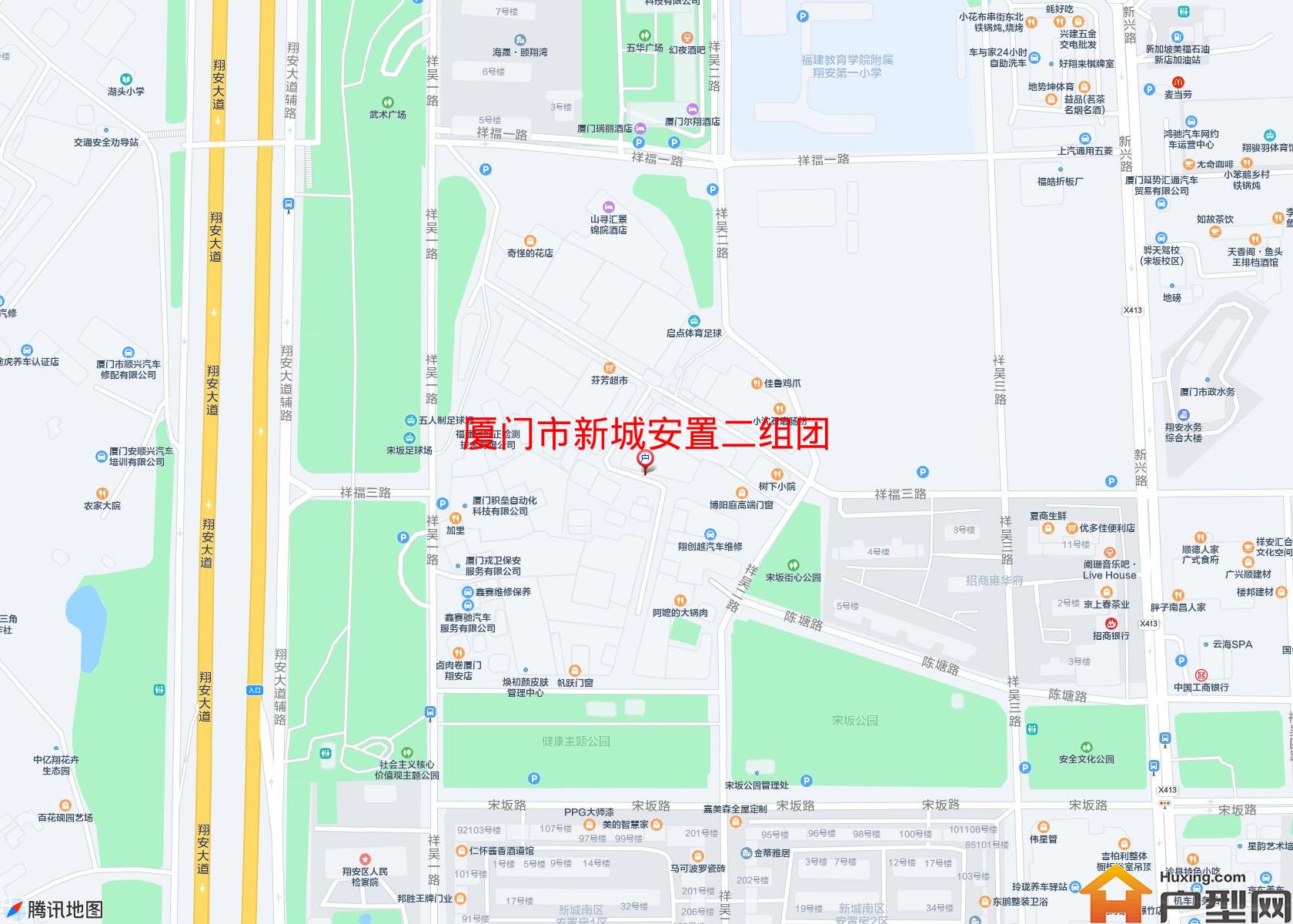 新城安置二组团小区 - 户型网