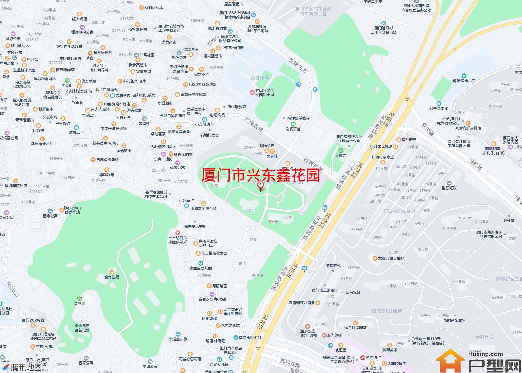 兴东鑫花园小区 - 户型网
