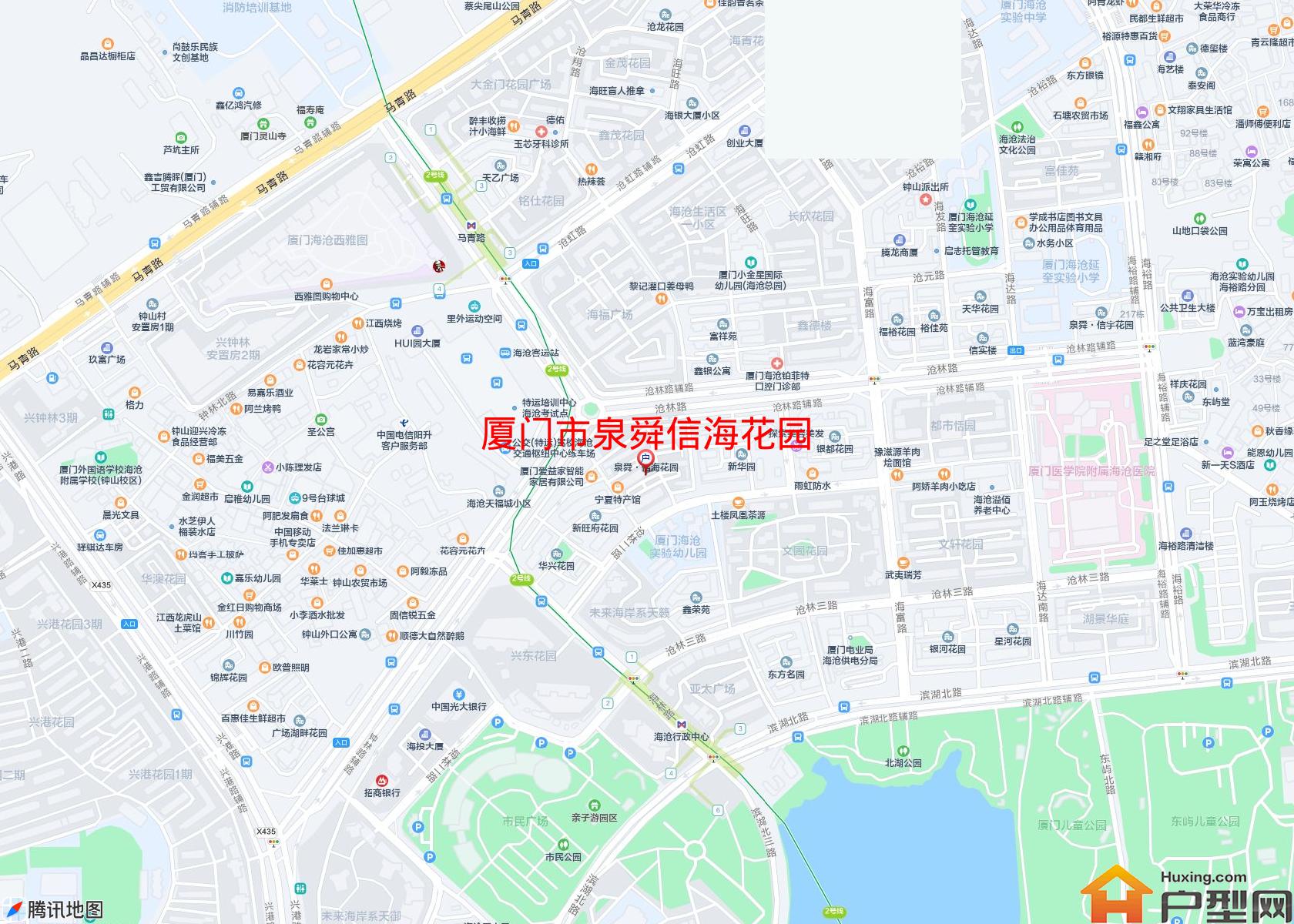 泉舜信海花园小区 - 户型网