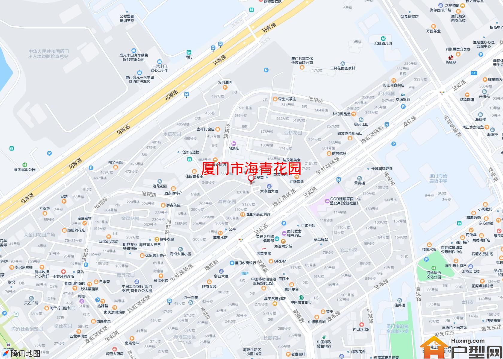 海青花园小区 - 户型网