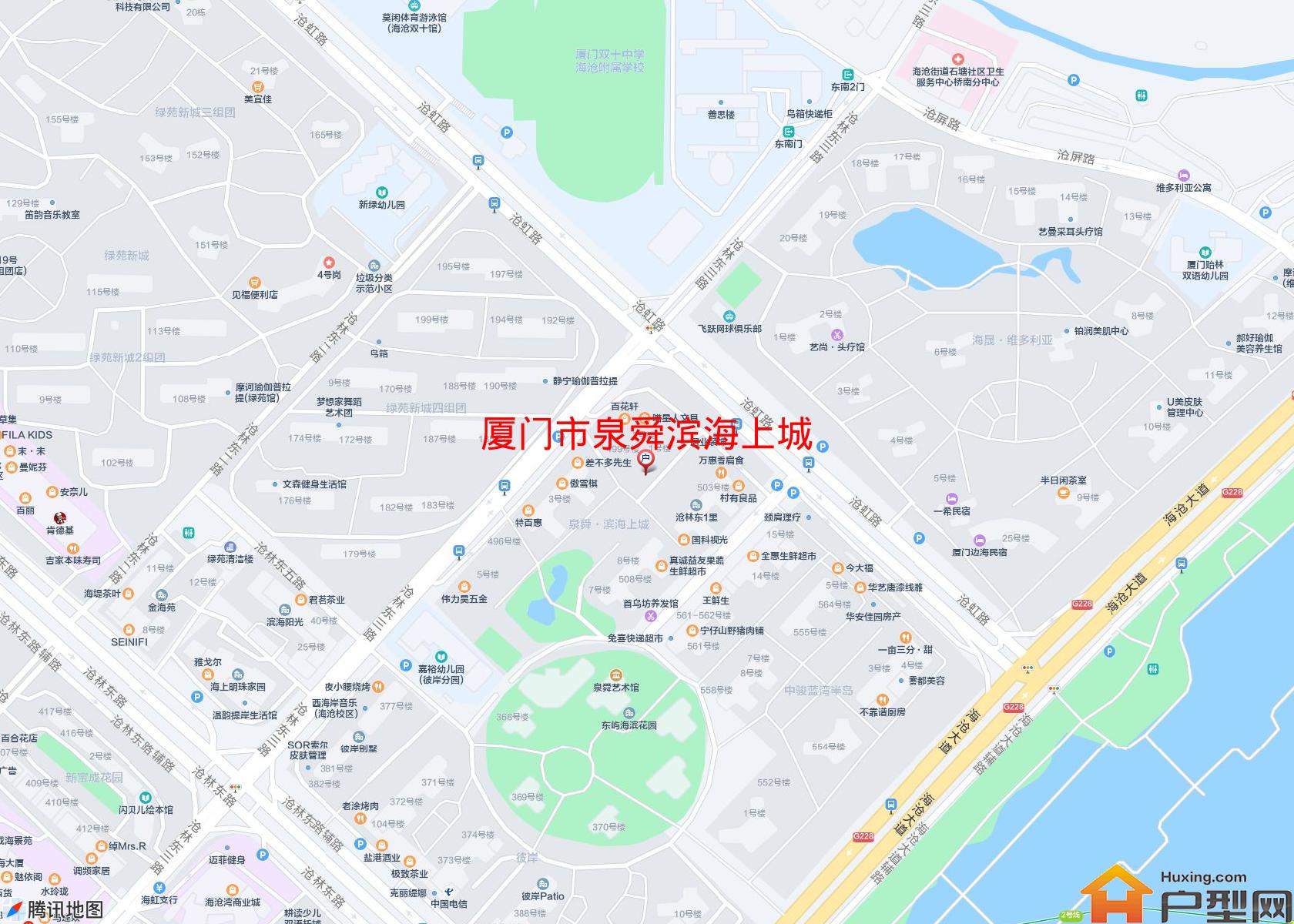 泉舜滨海上城小区 - 户型网