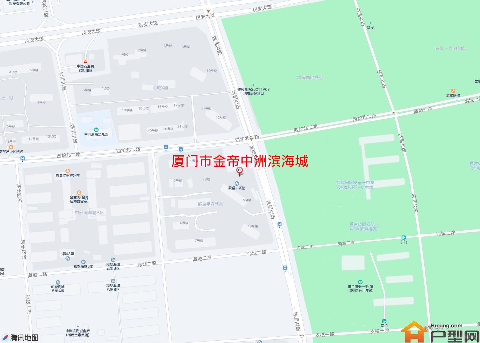 金帝中洲滨海城小区 - 户型网