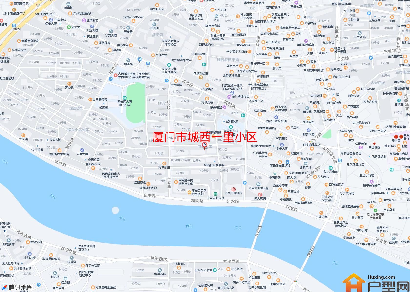 城西一里小区小区 - 户型网