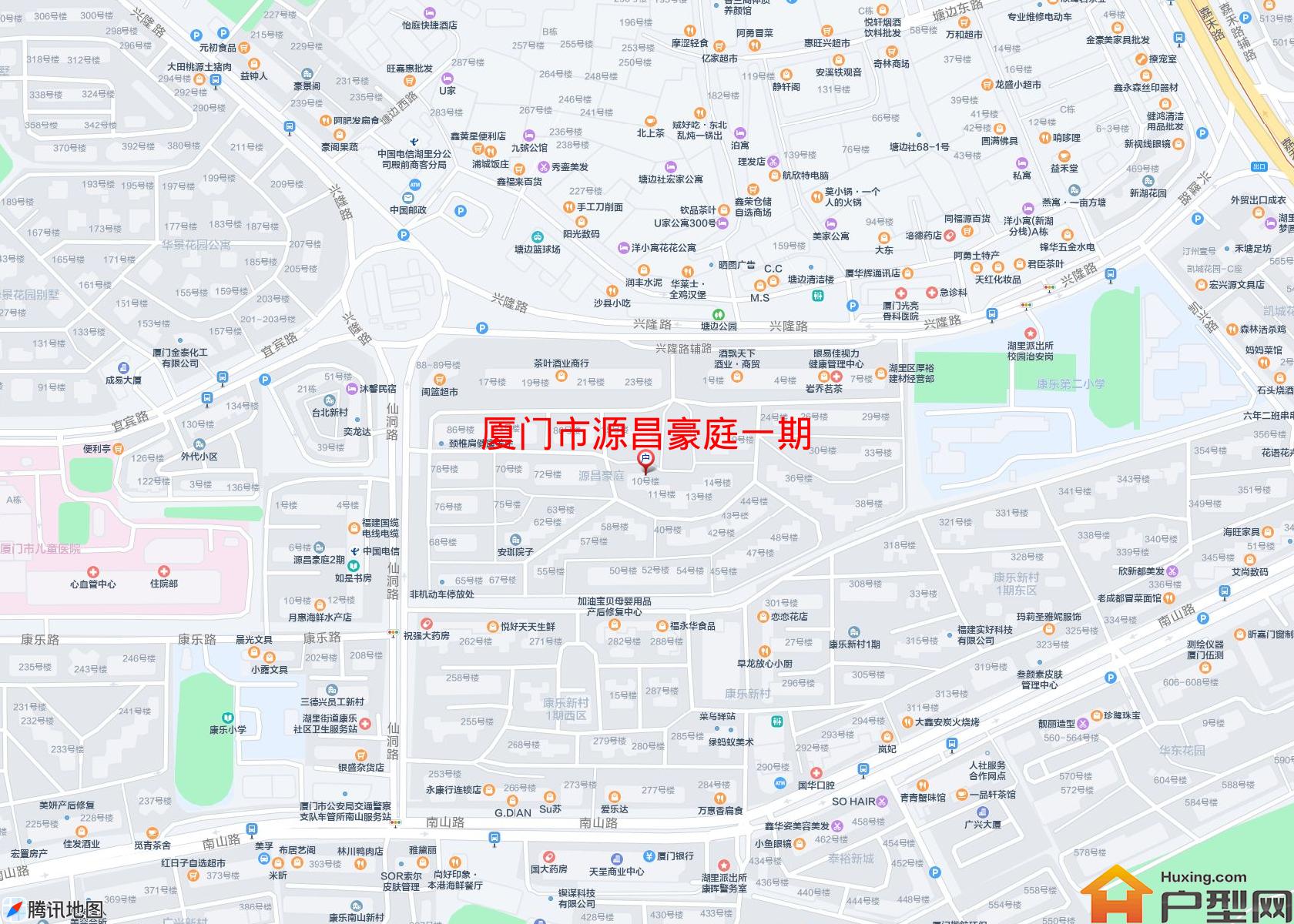 源昌豪庭一期小区 - 户型网