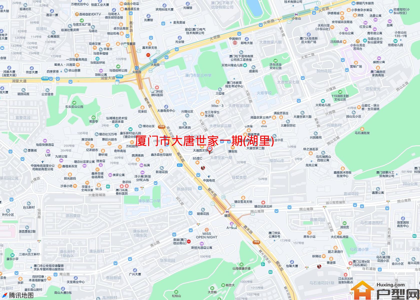 大唐世家一期(湖里)小区 - 户型网