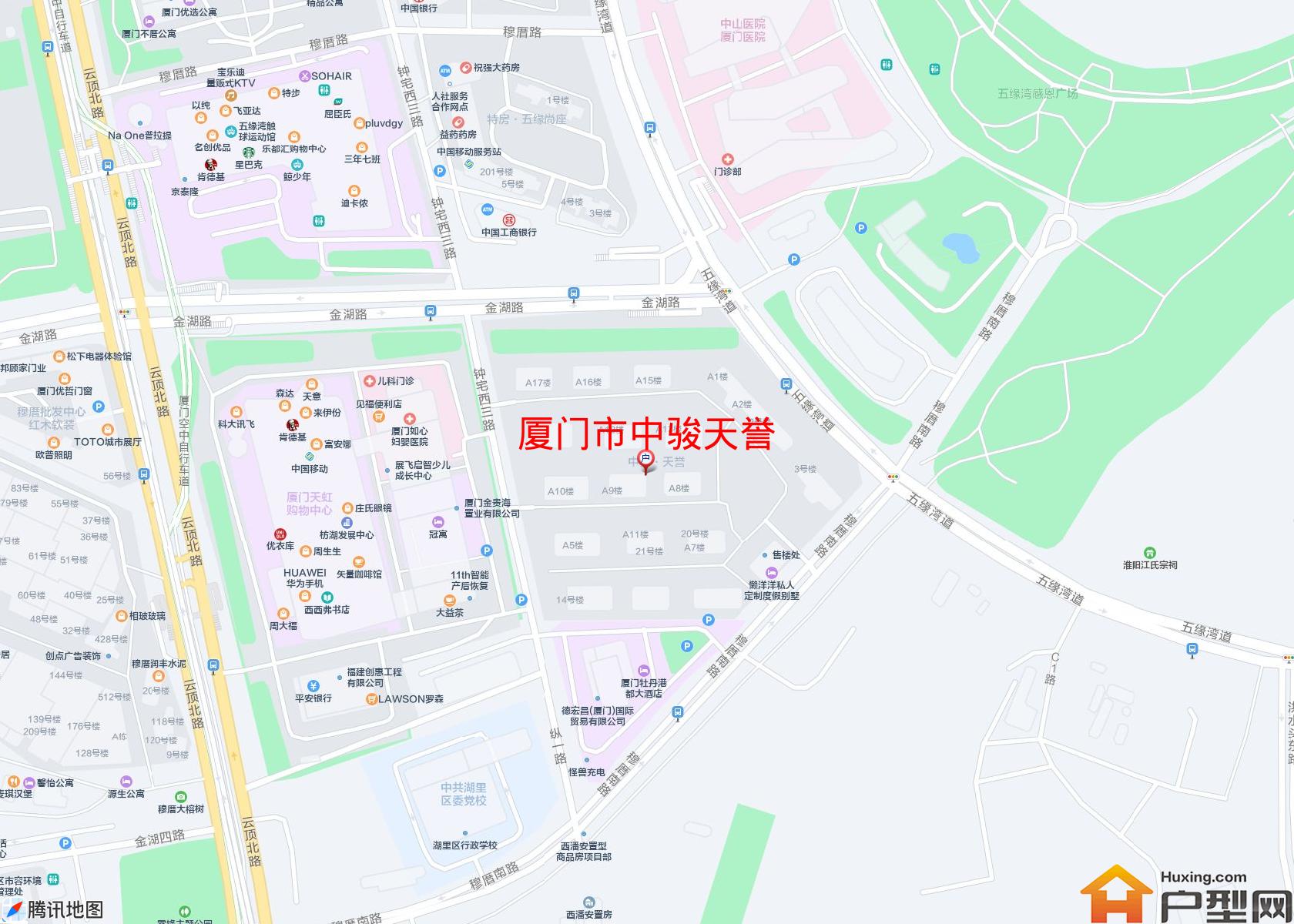 中骏天誉小区 - 户型网 中骏天誉小区 - 户型网