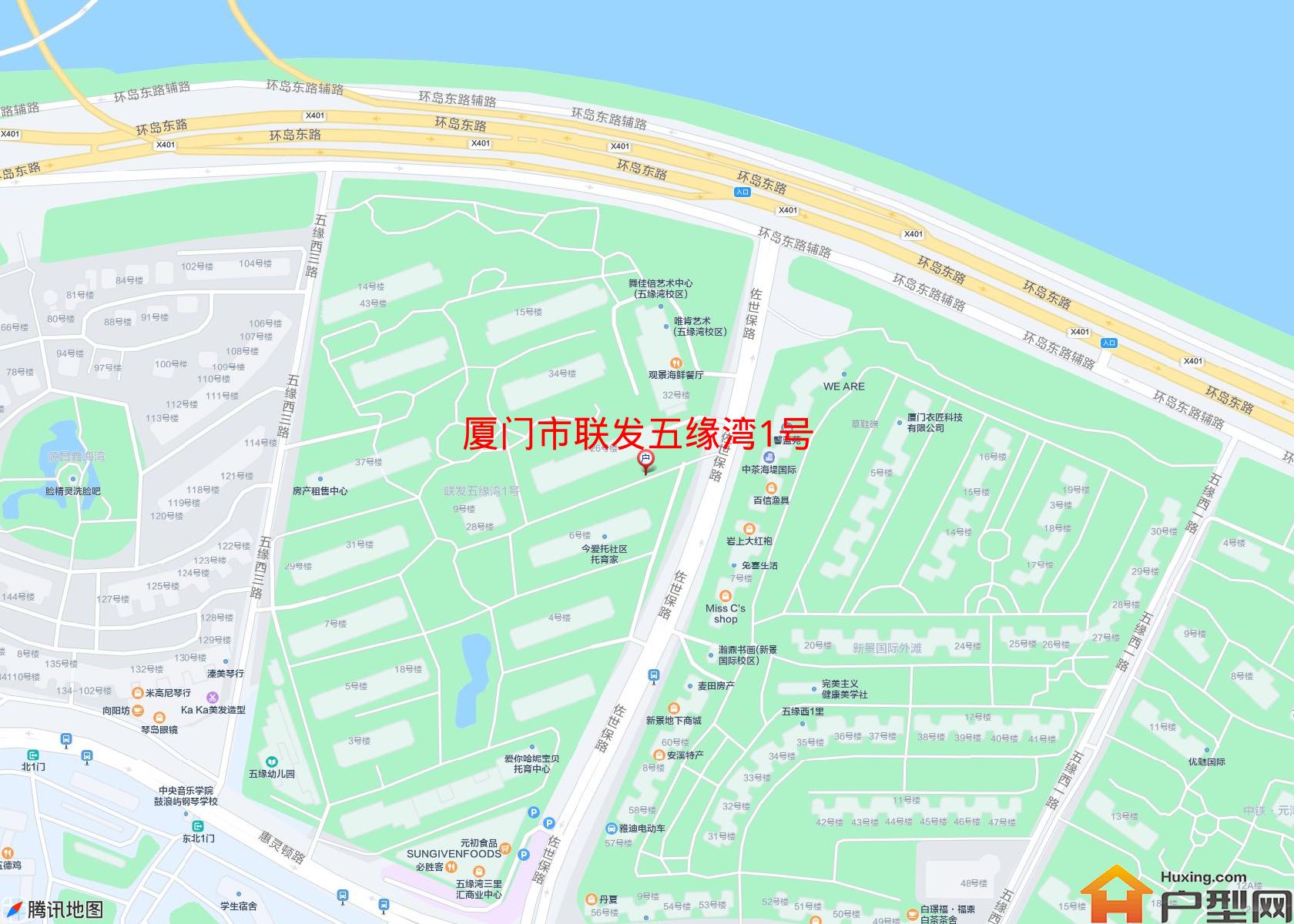 联发五缘湾1号小区 - 户型网 联发五缘湾1号小区 - 户型网