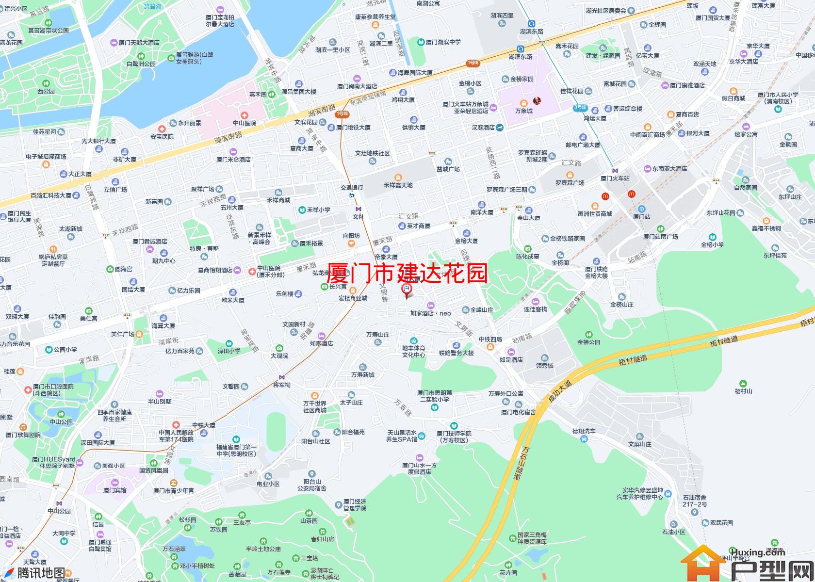 建达花园小区 - 户型网