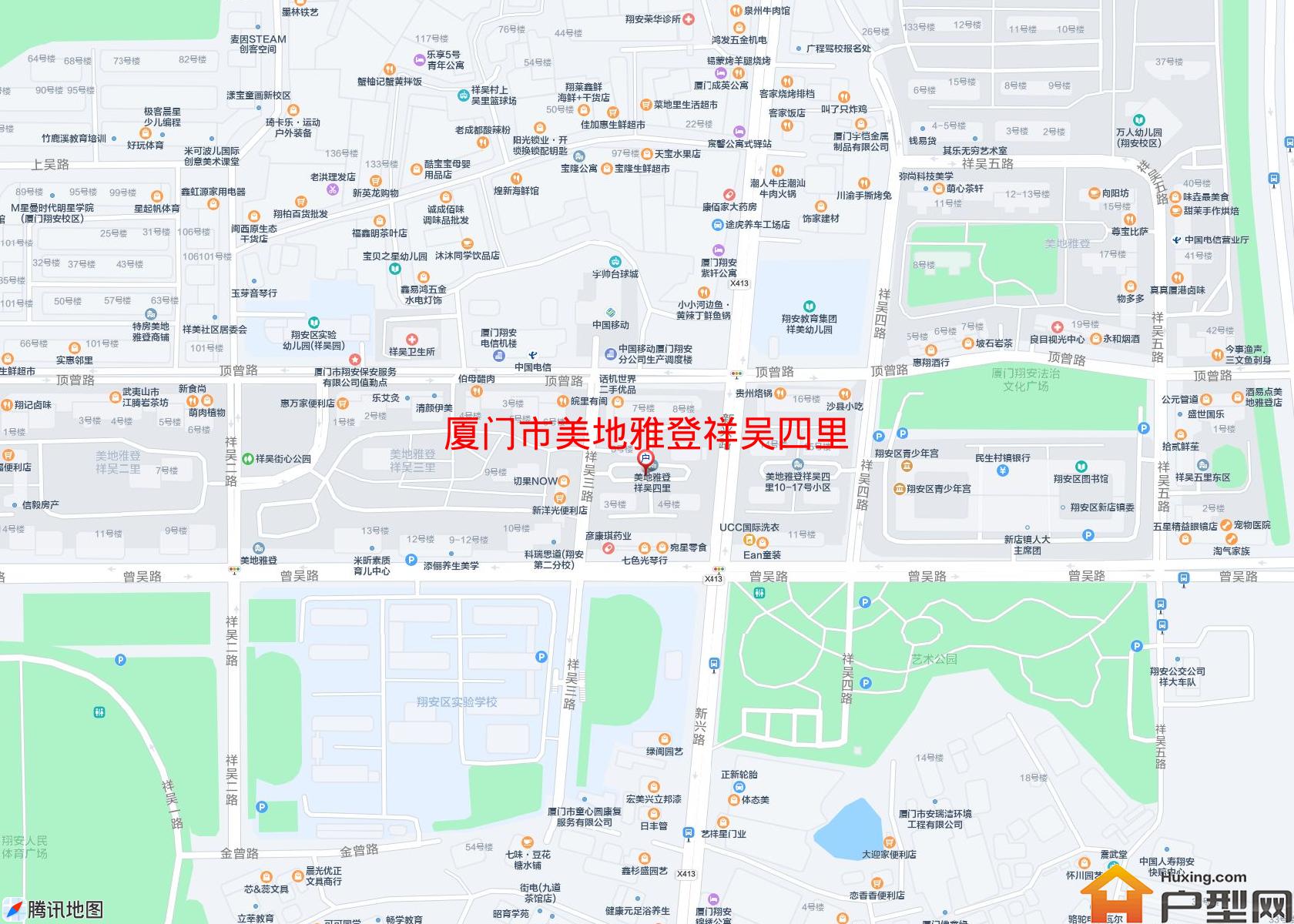 美地雅登祥吴四里小区 - 户型网