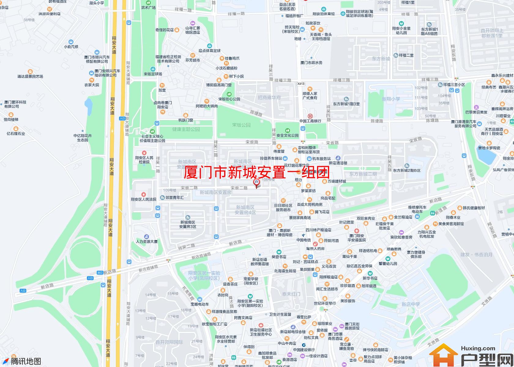 新城安置一组团小区 - 户型网