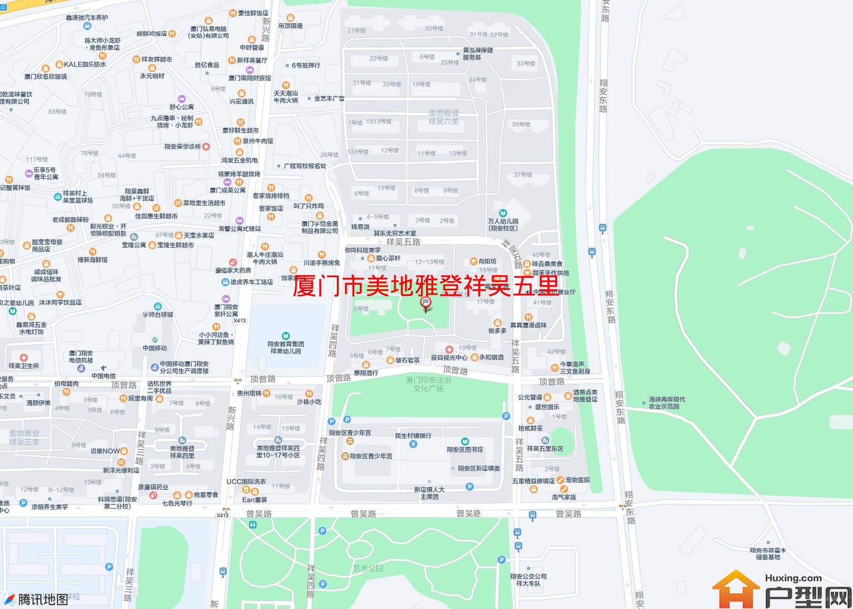 美地雅登祥吴五里小区 - 户型网