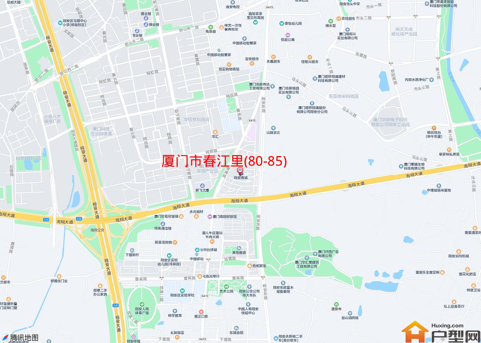 春江里(80-85)小区 - 户型网