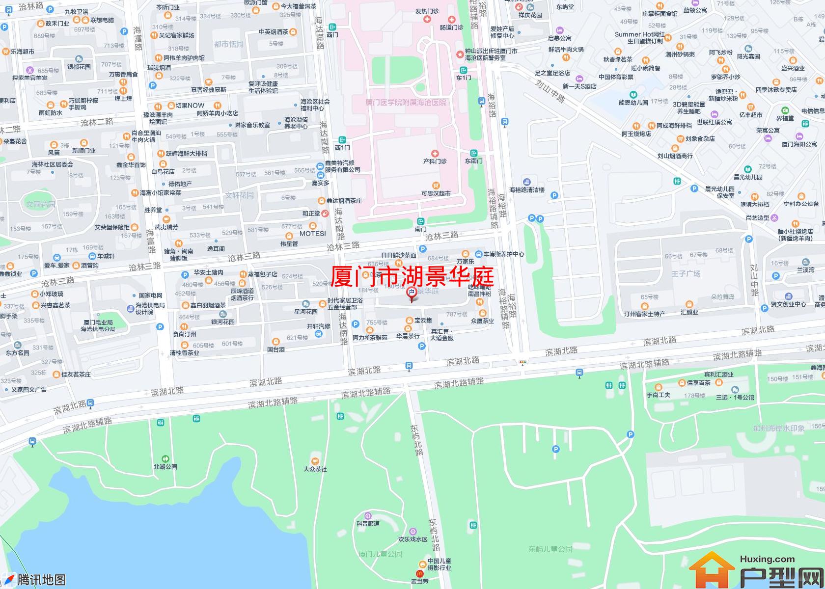 湖景华庭小区 - 户型网