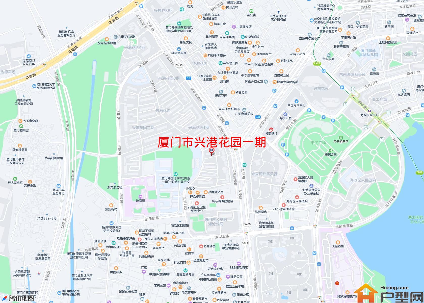 兴港花园一期小区 - 户型网