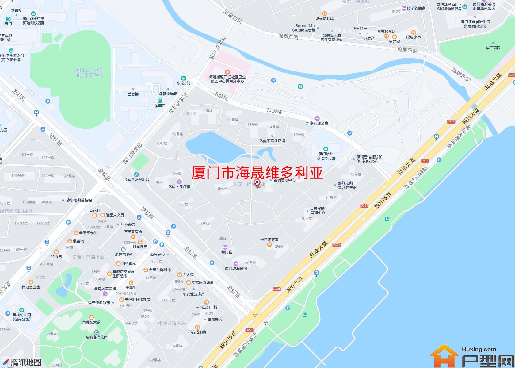 海晟维多利亚小区 - 户型网