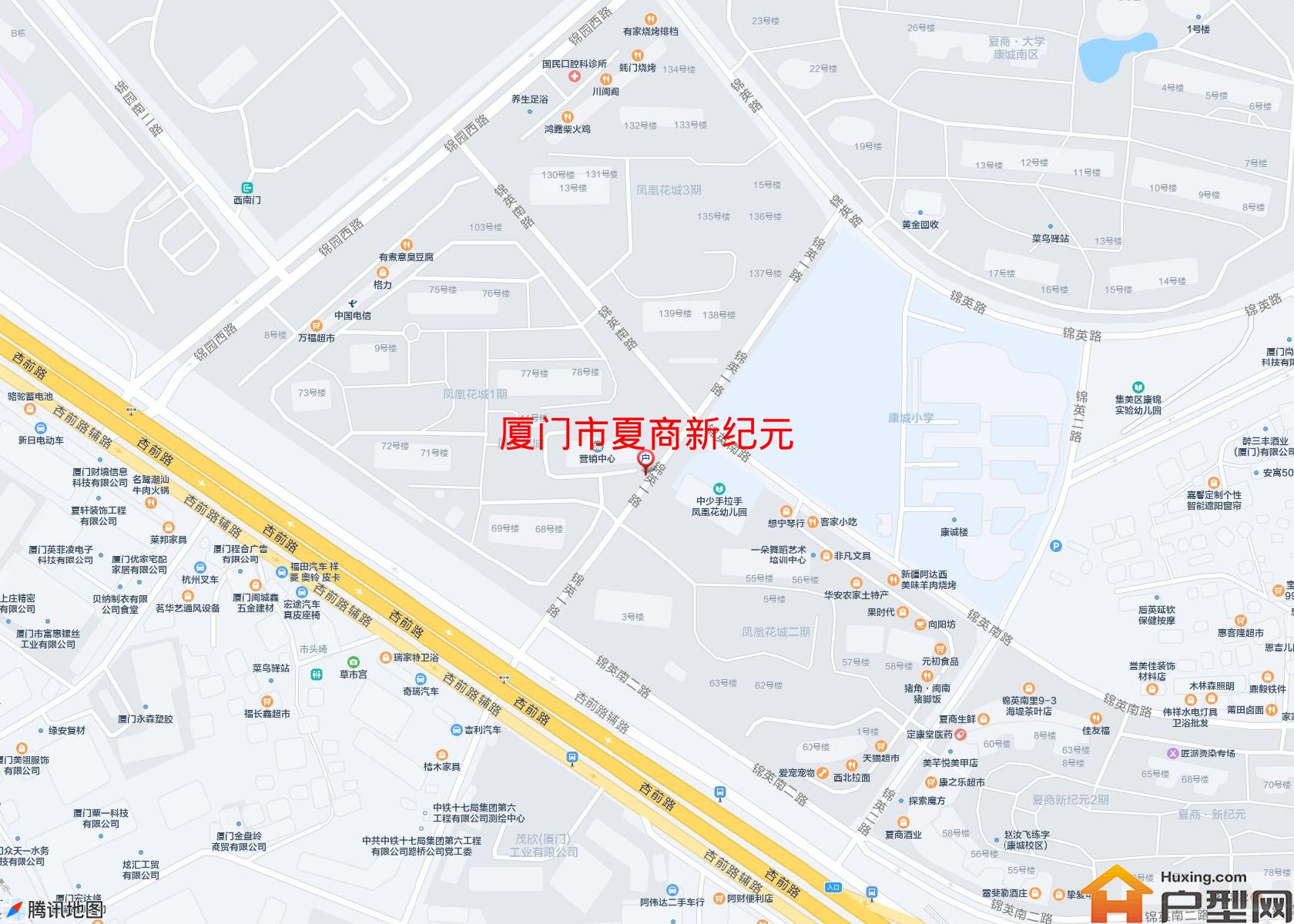夏商新纪元小区 - 户型网