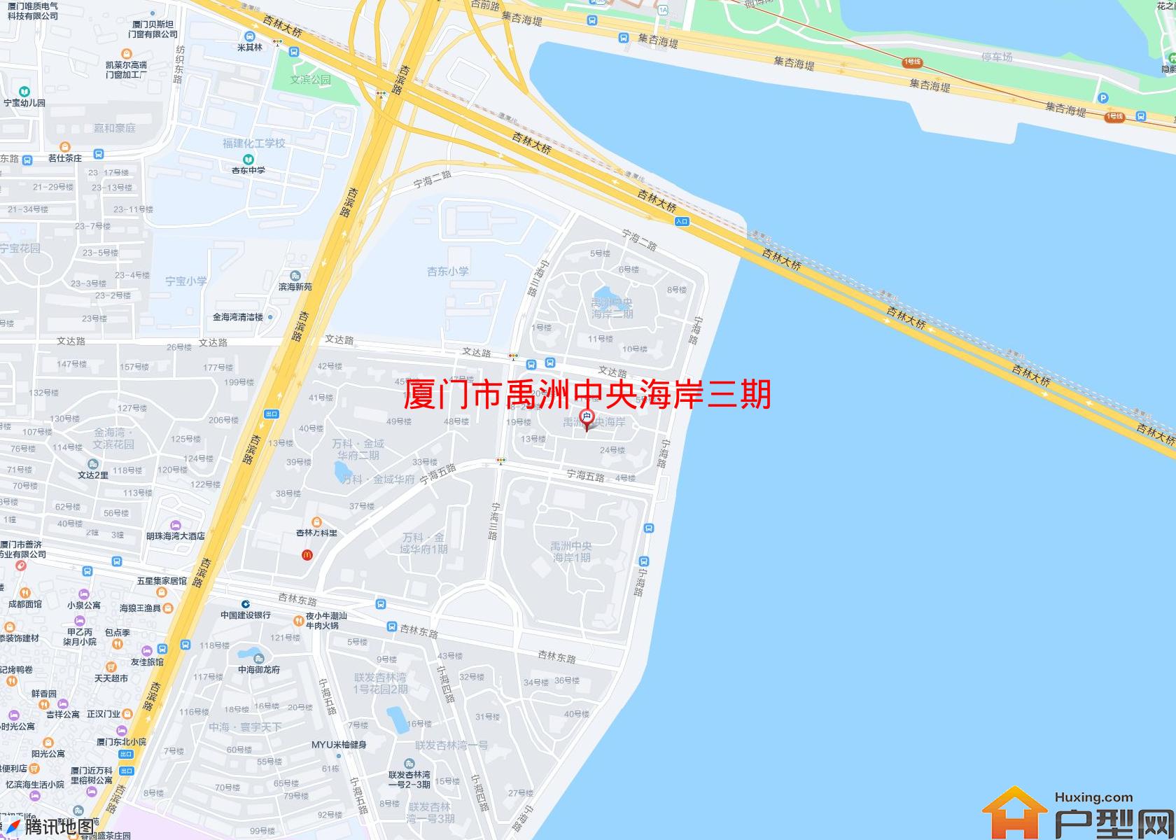 禹洲中央海岸三期小区 - 户型网