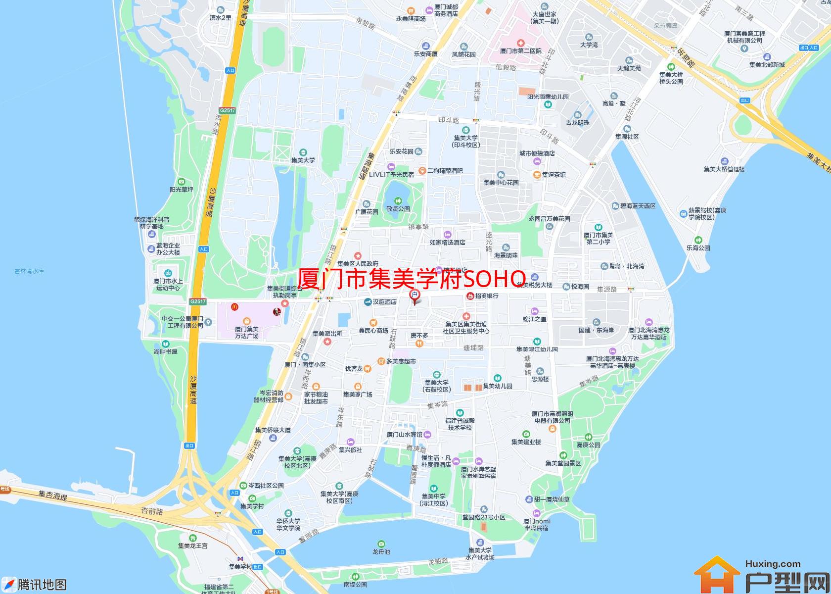 集美学府SOHO小区 - 户型网