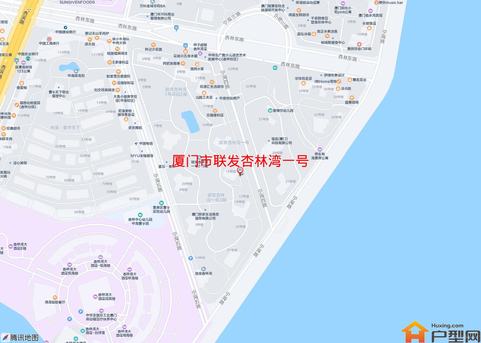 联发杏林湾一号小区 - 户型网