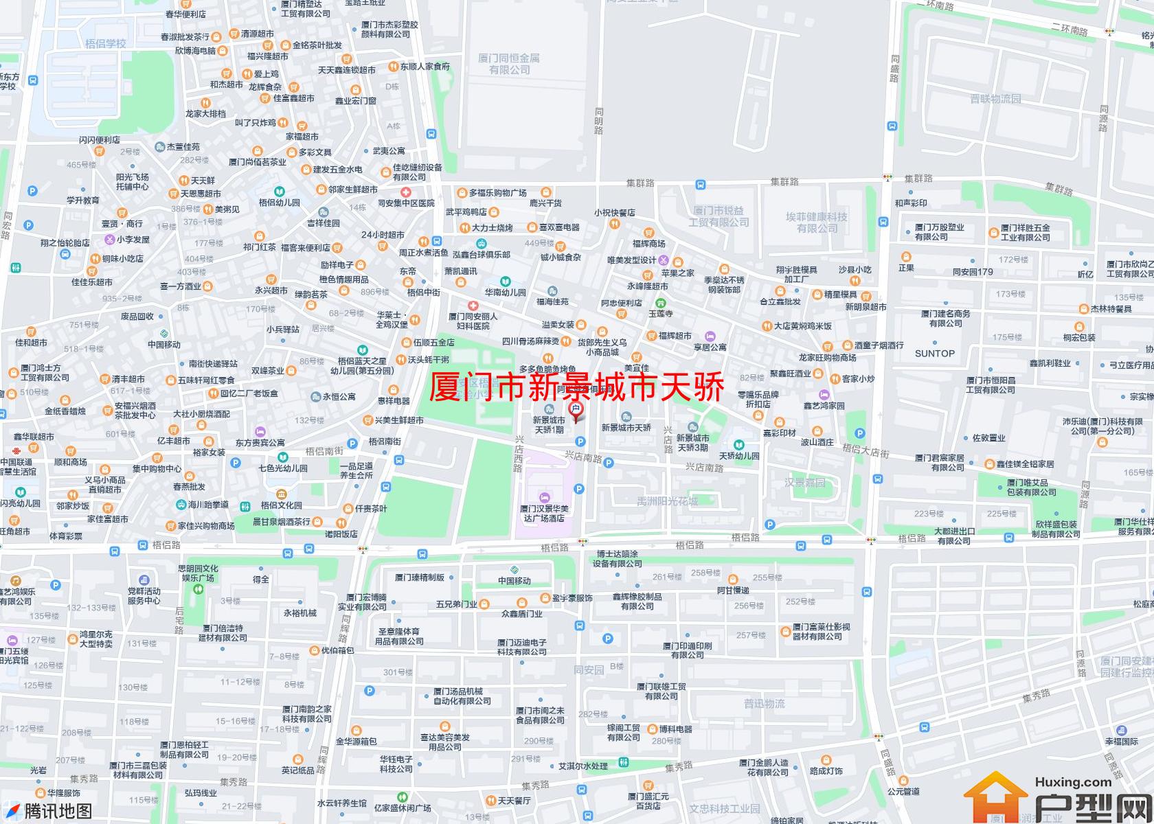 新景城市天骄小区 - 户型网