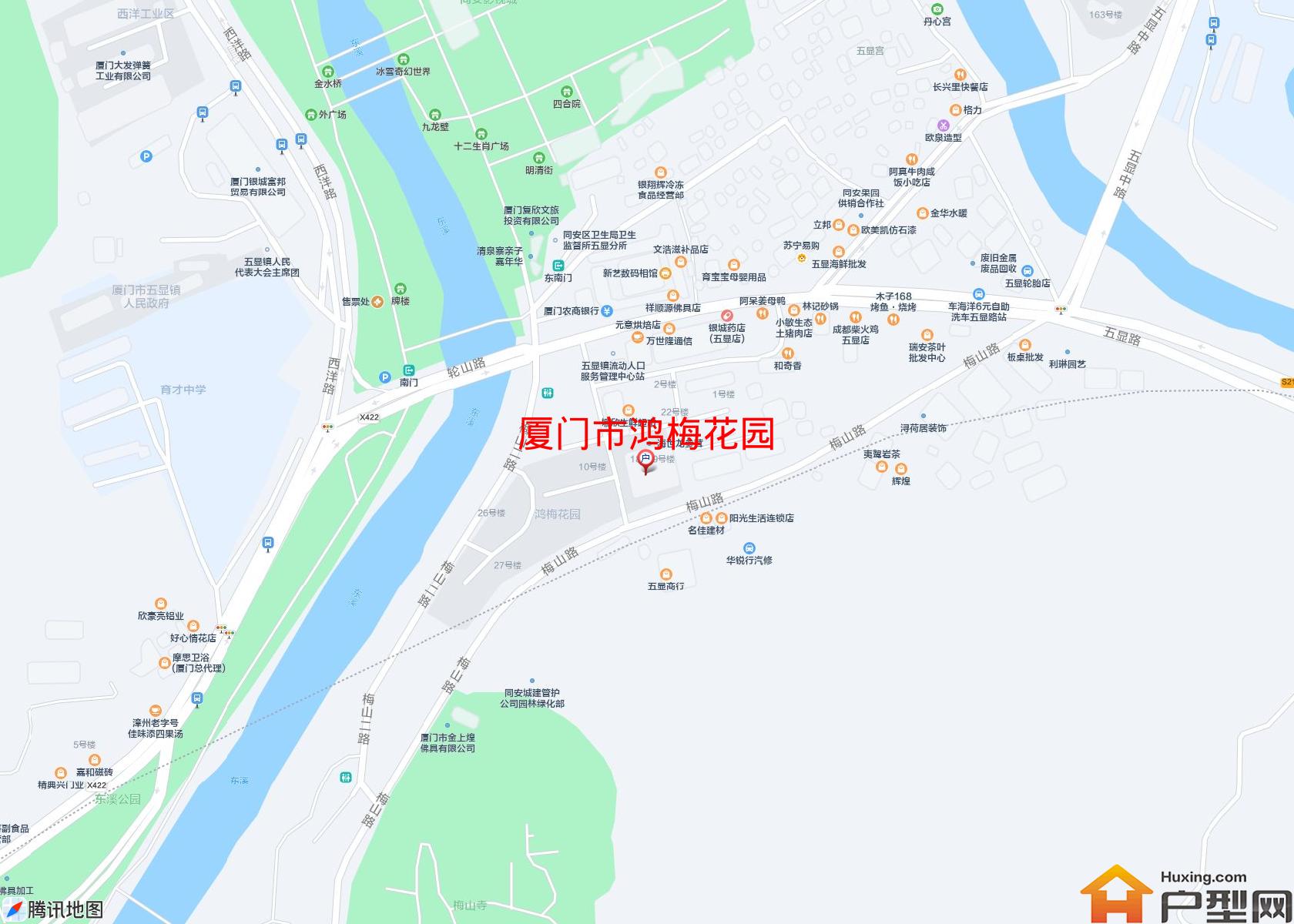 鸿梅花园小区 - 户型网