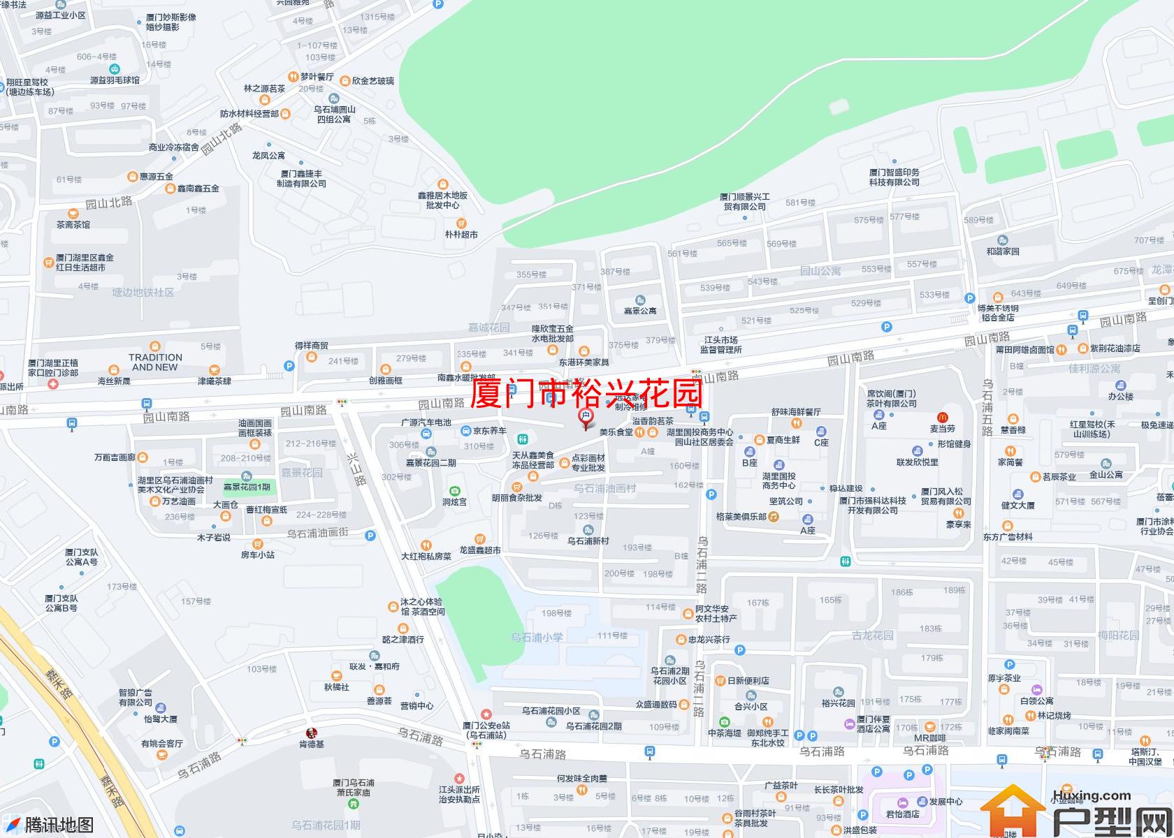 裕兴花园小区 - 户型网 裕兴花园小区 - 户型网