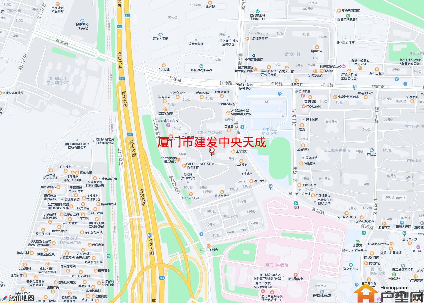 建发中央天成小区 - 户型网