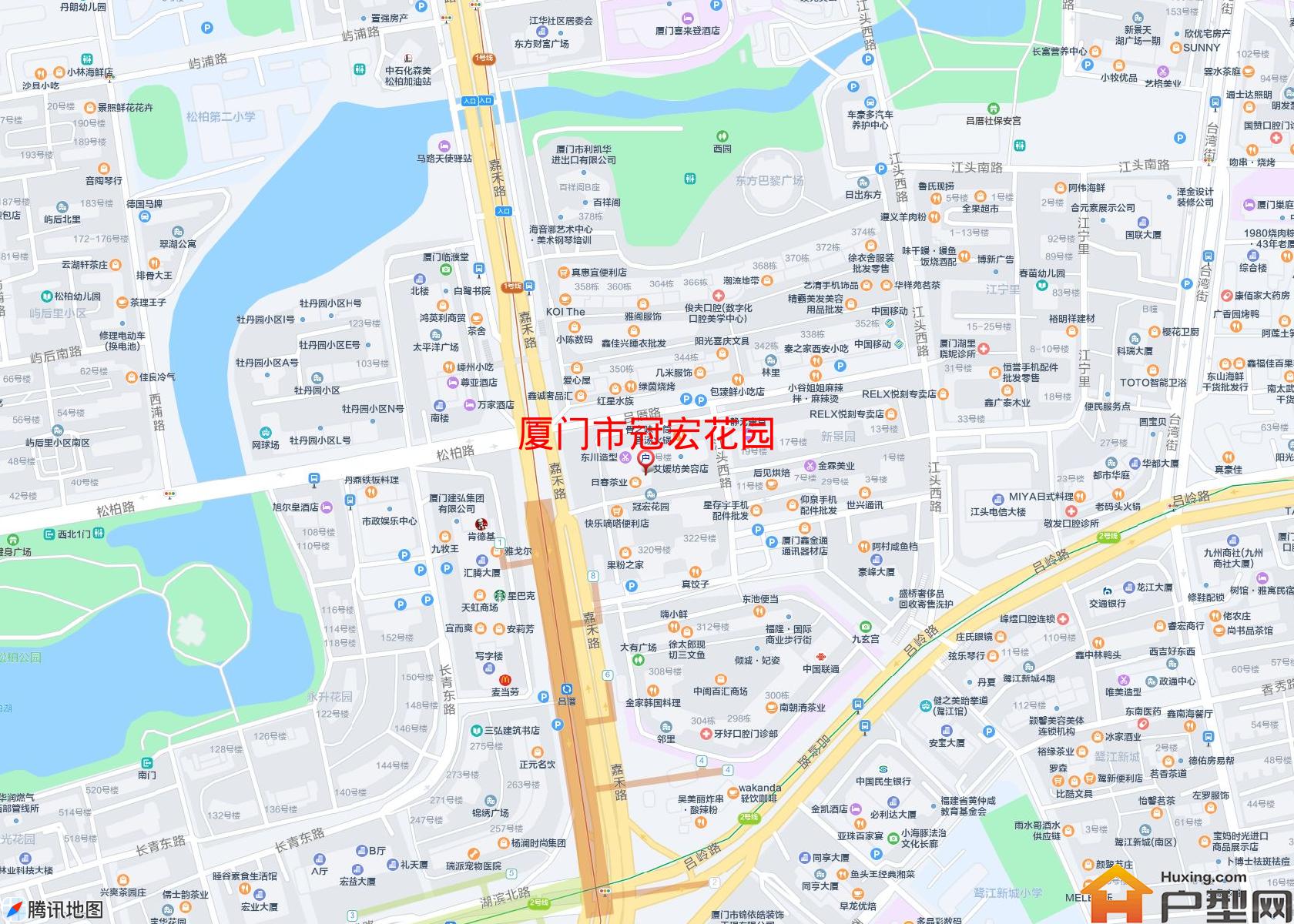 冠宏花园小区 - 户型网