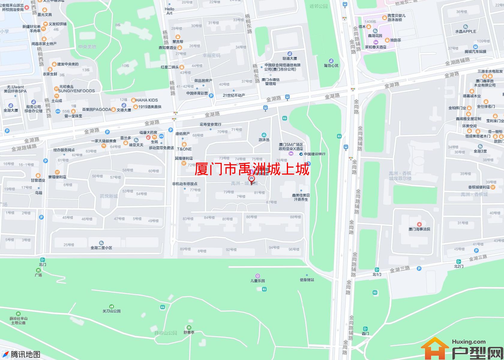禹洲城上城小区 - 户型网