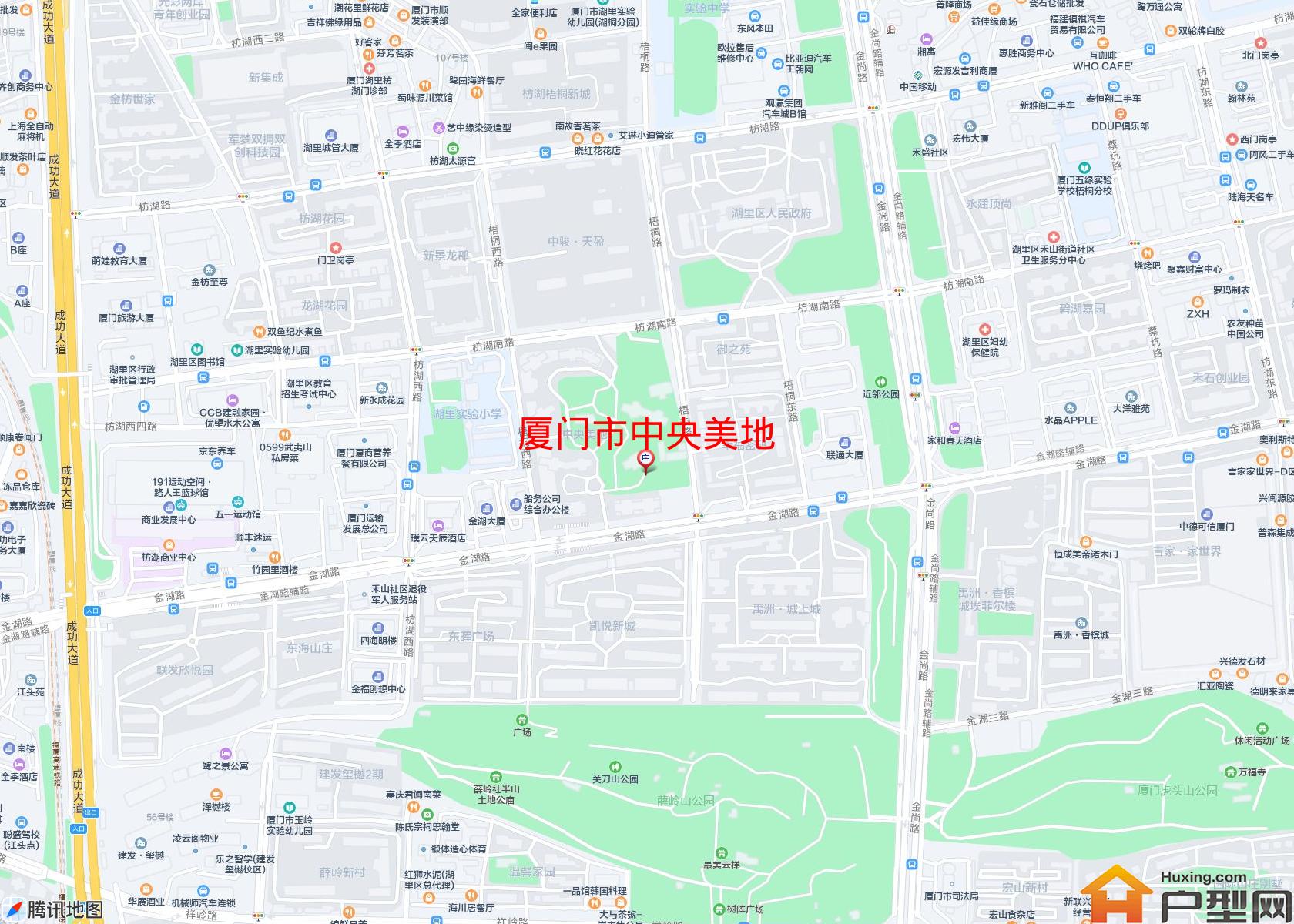 中央美地小区 - 户型网