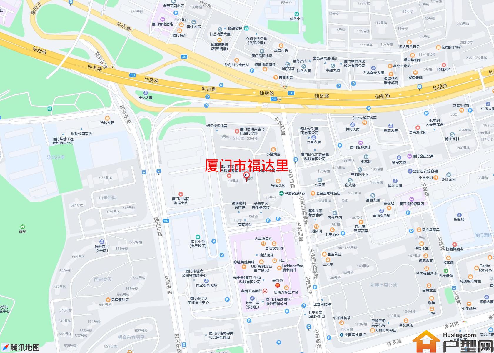 福达里小区 - 户型网