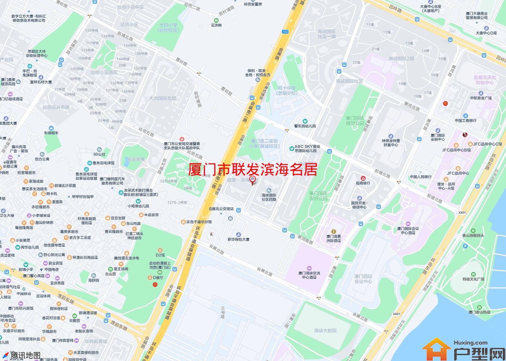 联发滨海名居小区 - 户型网 联发滨海名居小区 - 户型网