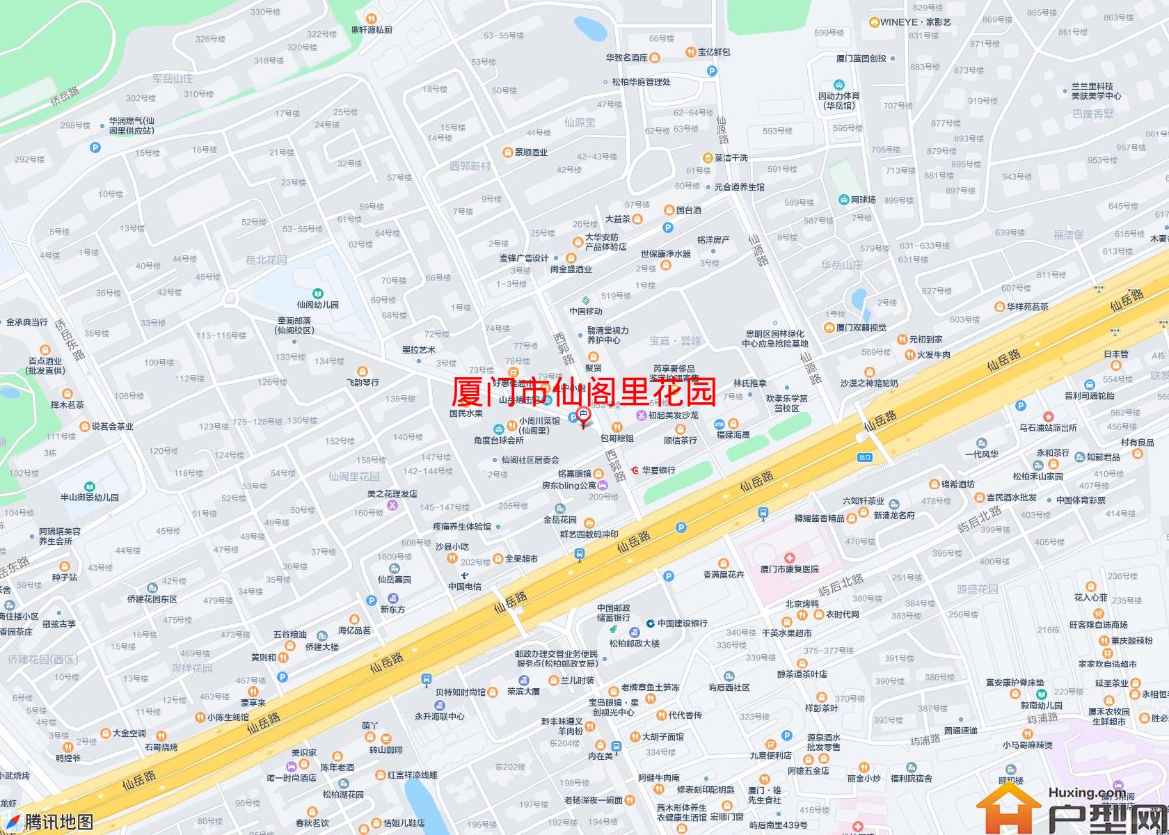 仙阁里花园小区 - 户型网 仙阁里花园小区 - 户型网