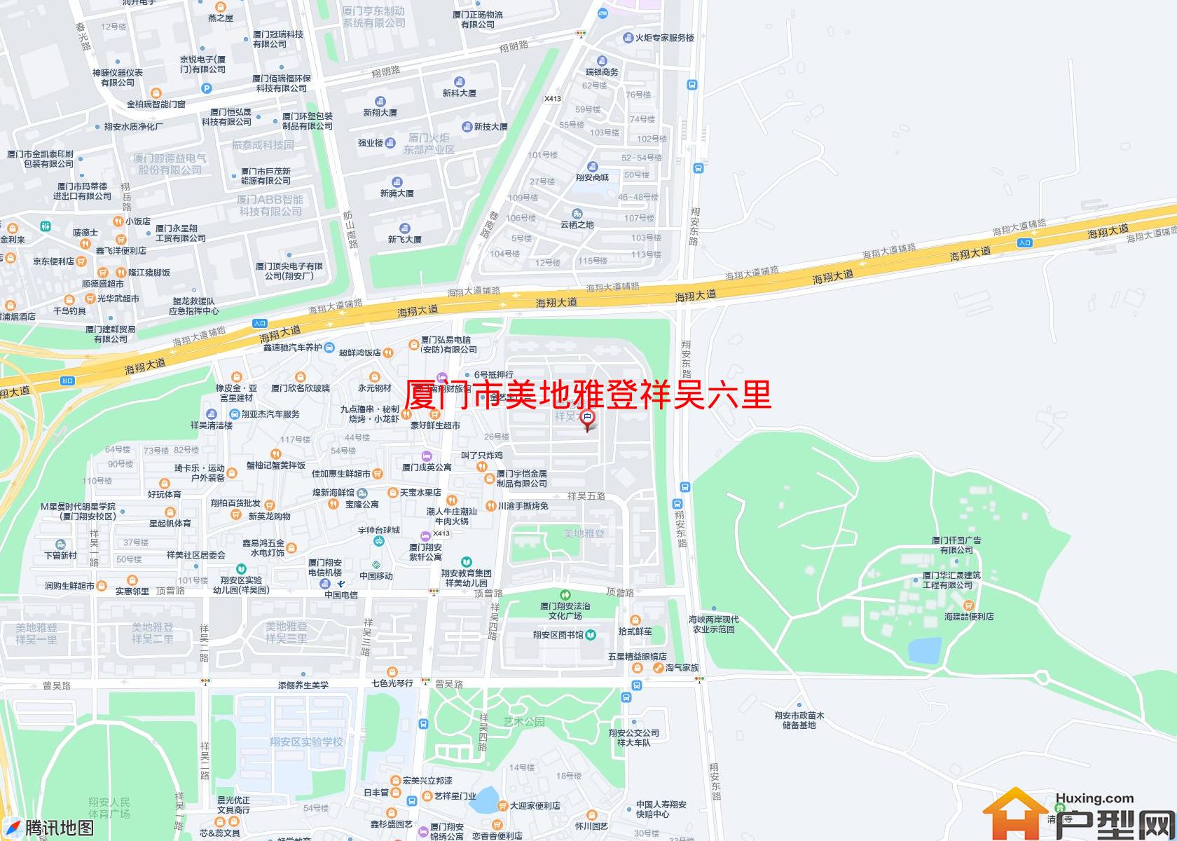 美地雅登祥吴六里小区 - 户型网